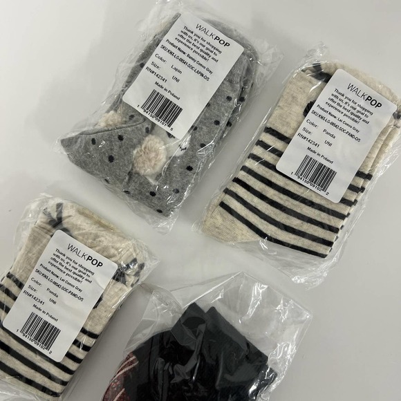 Walk Pop bundle of 4 socks new E1 55 - Picture 2 of 3
